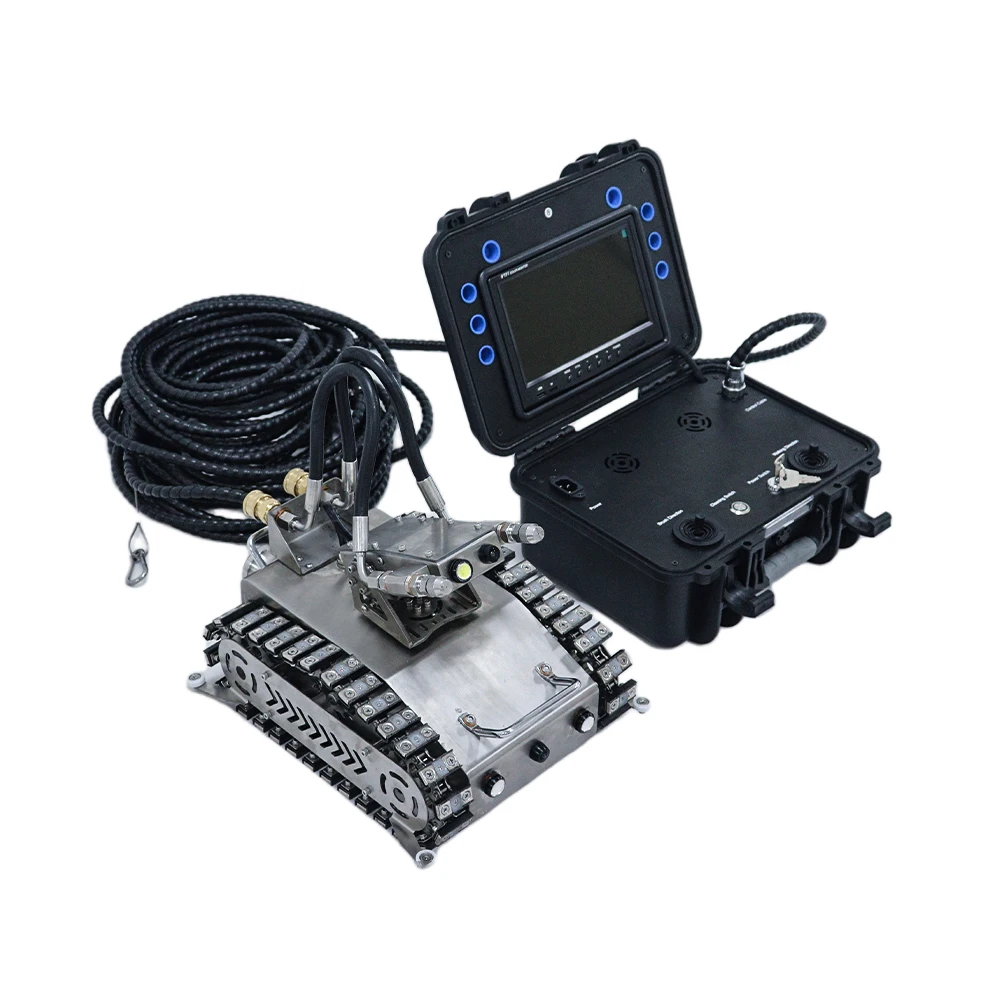 Automatically spray water kitchen duct cleaning robot grease duct cleaning machine for restaurant kitchen duct use PC-G10