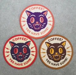 Wholesale Custom Woven  3D Logo Hat Embroidered  Patch with school badge Patches For Clothing