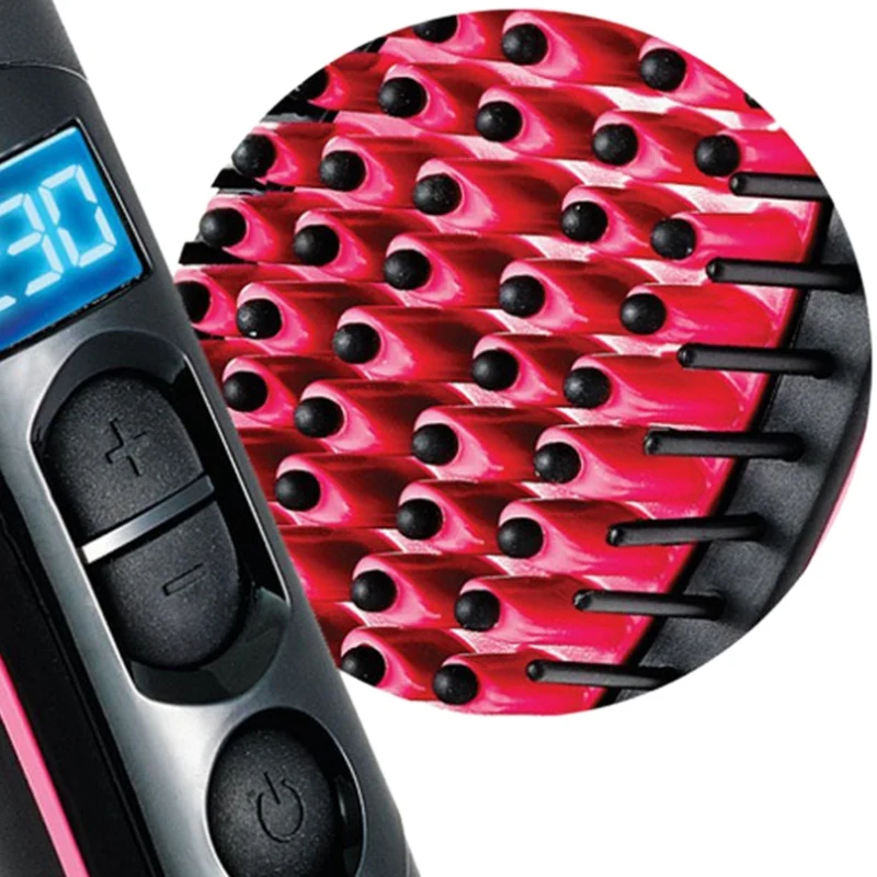 
Electrical Comb Straightener With Anti-Scald Faster Heating Feature,Auto-Off Function Beard Comb 