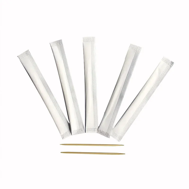 MUZISHI Individually Wrapped Packing Toothpicks with Custom logo