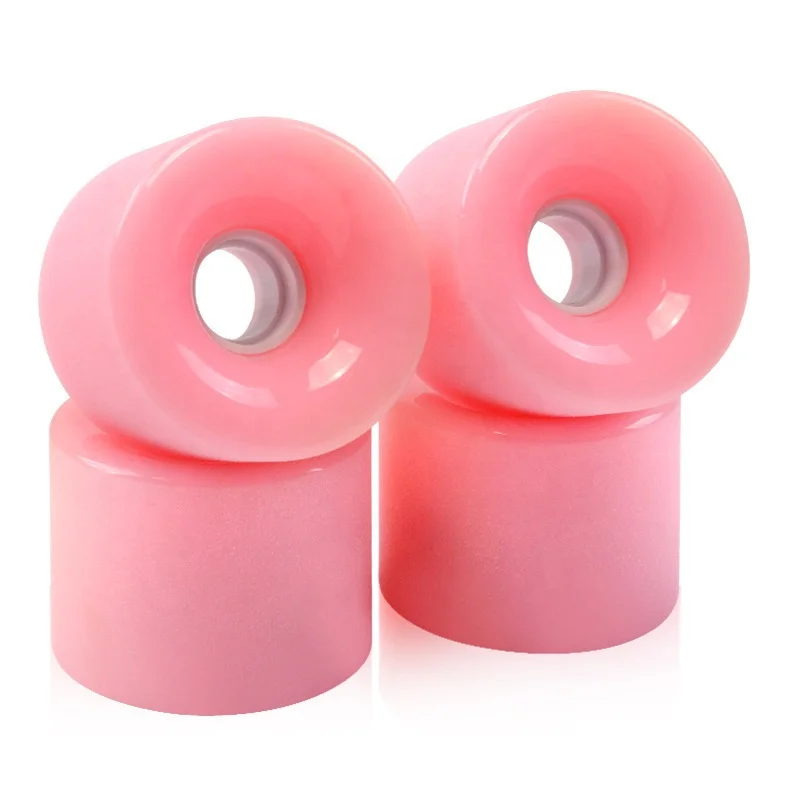 Wholesale Custom High Rebound PU Wheels Slide 70*51mm 78A OEM Longboard Skateboard Wheels