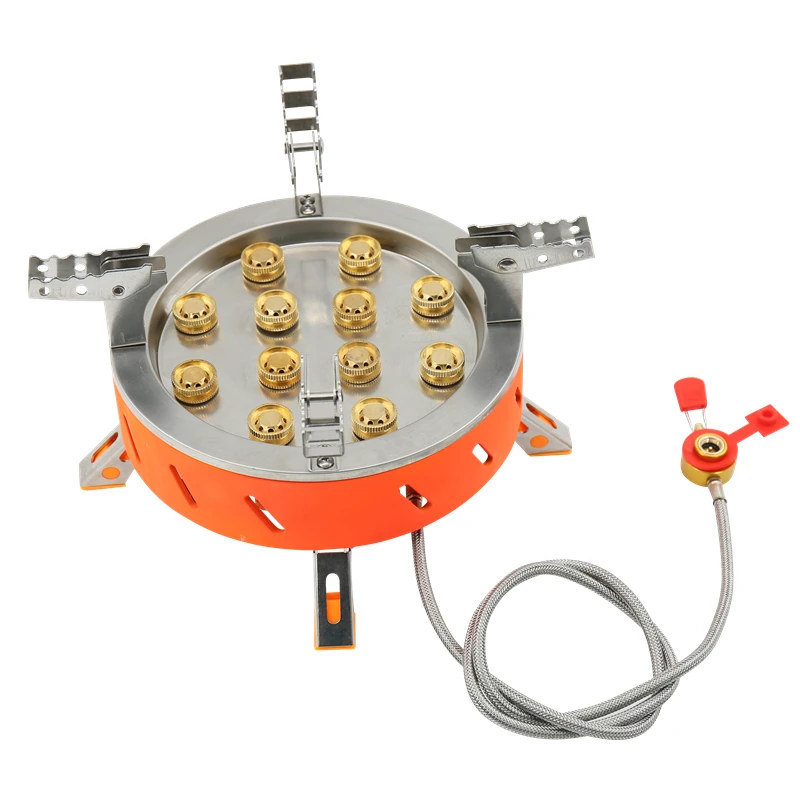 zyzy outdoor stove 10-hole high-power 12-hole outdoor 12-head camping stove
