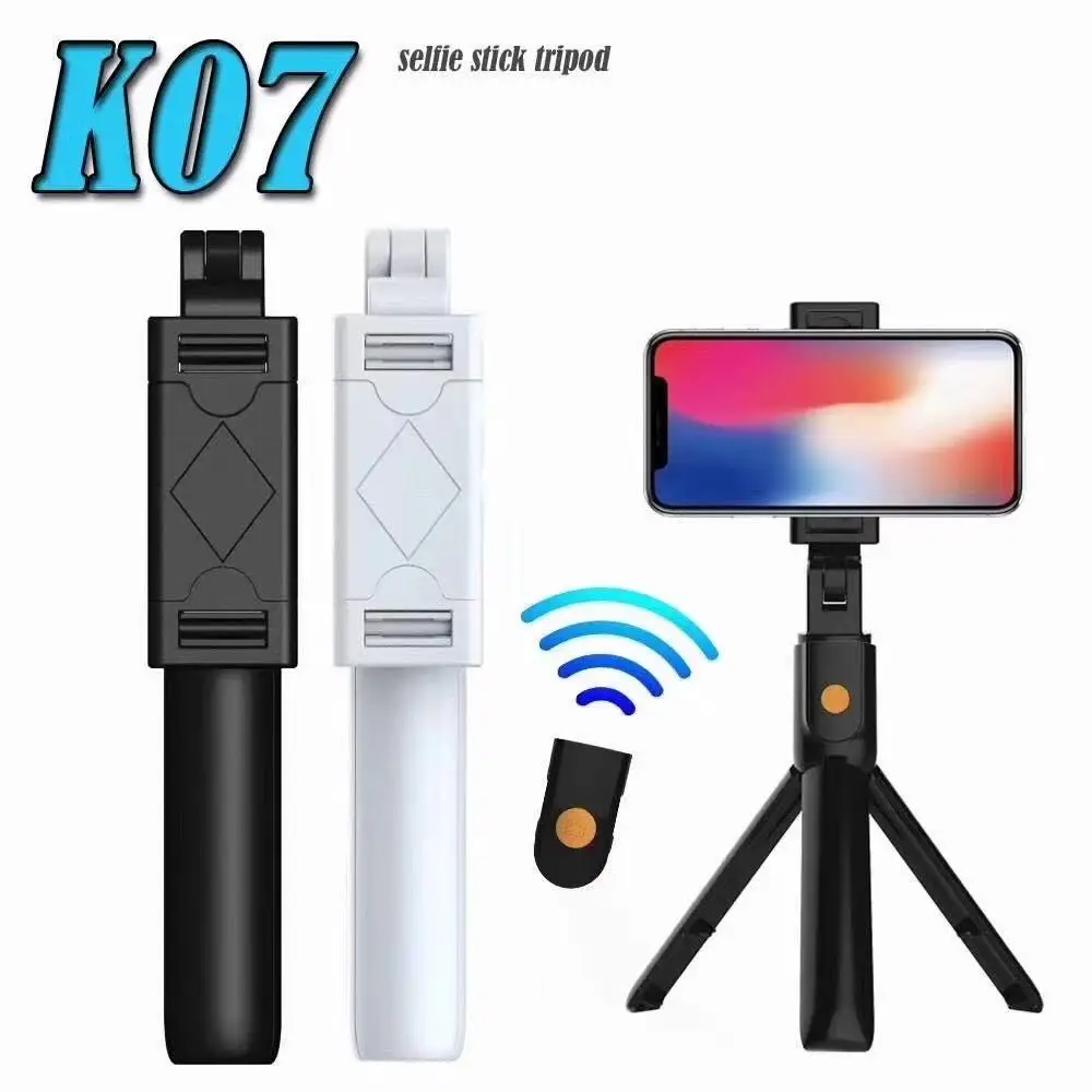 
Wireless Bluetooth Remote Extendable Selfie Stick Monopod phone stand holder 3 in 1 Camera Tripod for smartphone 