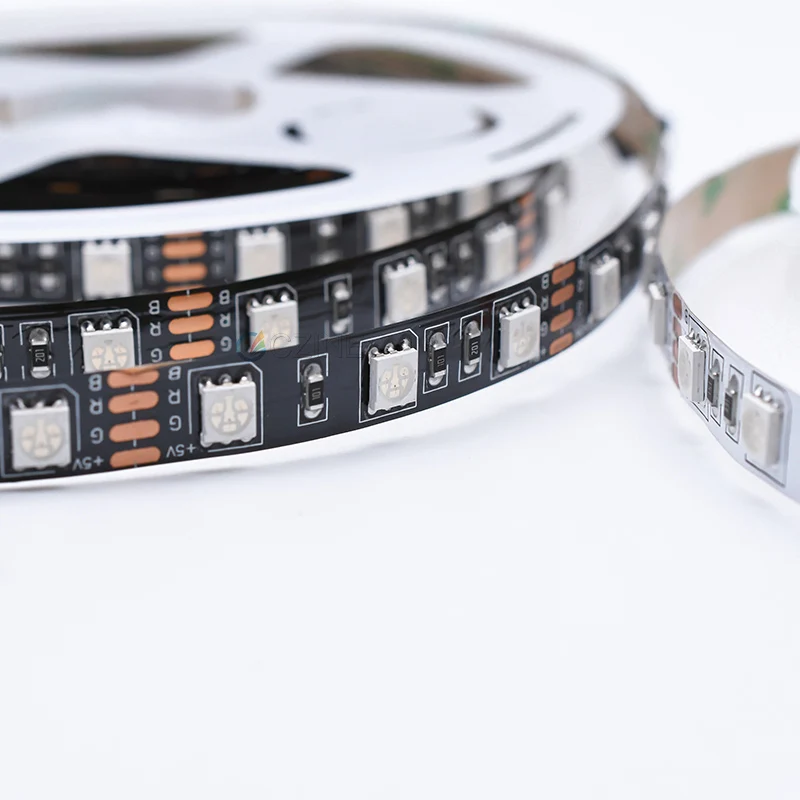 DC5V 60 Led Pixel 5050-2811 ip65 10m 5m waterproof led light strip rgb 5050 light strip set tape