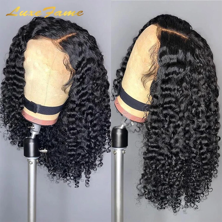 Wholesale Deep Wave 40 Inch Full Lace Human Hair Wig,Human Bulk Chinese Hair Wig,Best 200-300 Density Lace Wig