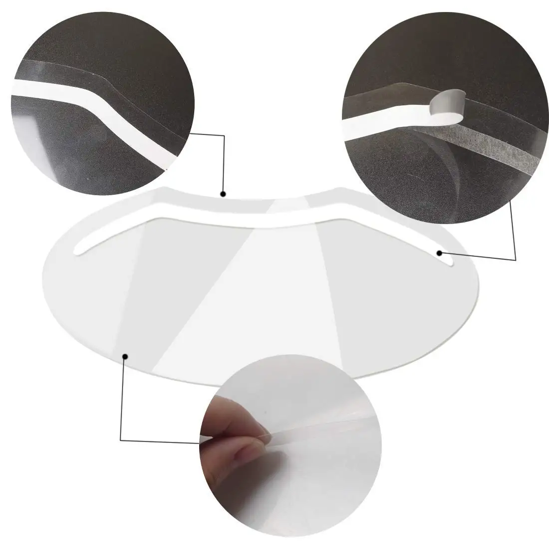 Face line film Microblading disposable makeup shower face shield For  beauty salons