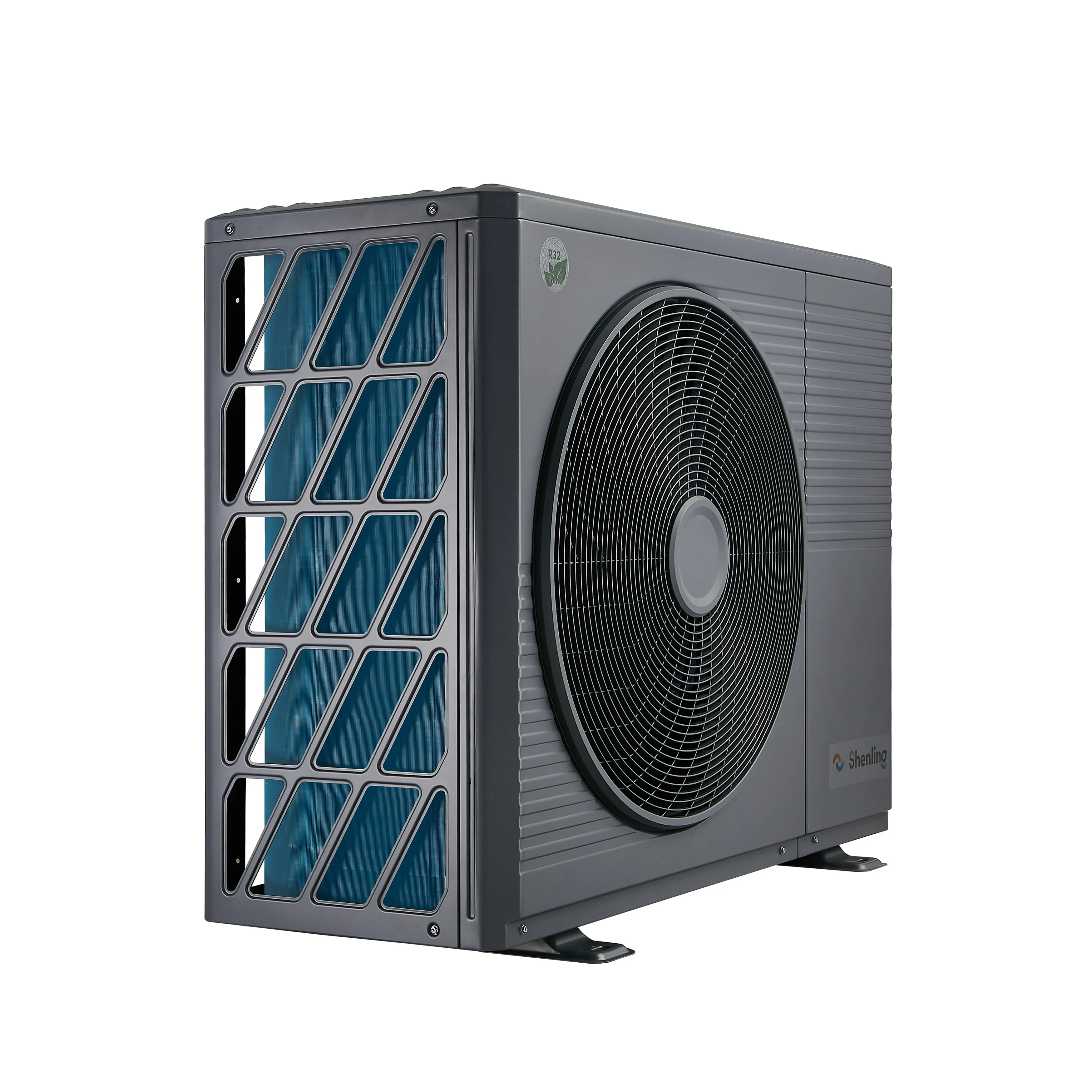 Shenling China Manufacture Wrmepumpe R290 Full DC Inverter Heat Pump 12KW Air to Water Heating Pump