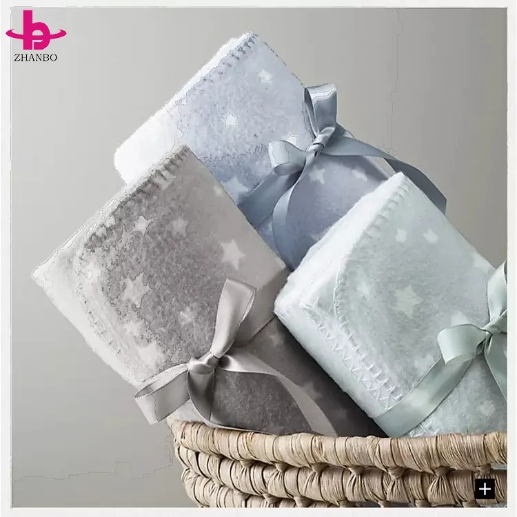 Wholesale Unique Cute Wearable Personalized Knit Newborn Baby Blanket/Super Soft Touching Security Blanket Baby