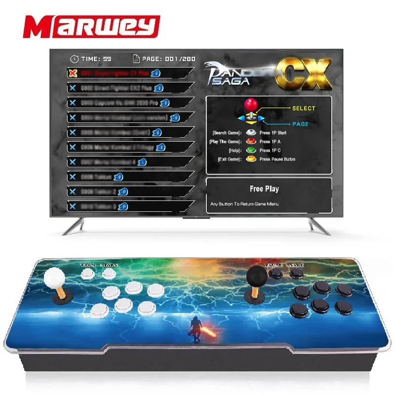 Pandora Ex игровая коробка аркадная Jamma 3d Dx Consolas Arcade 11S