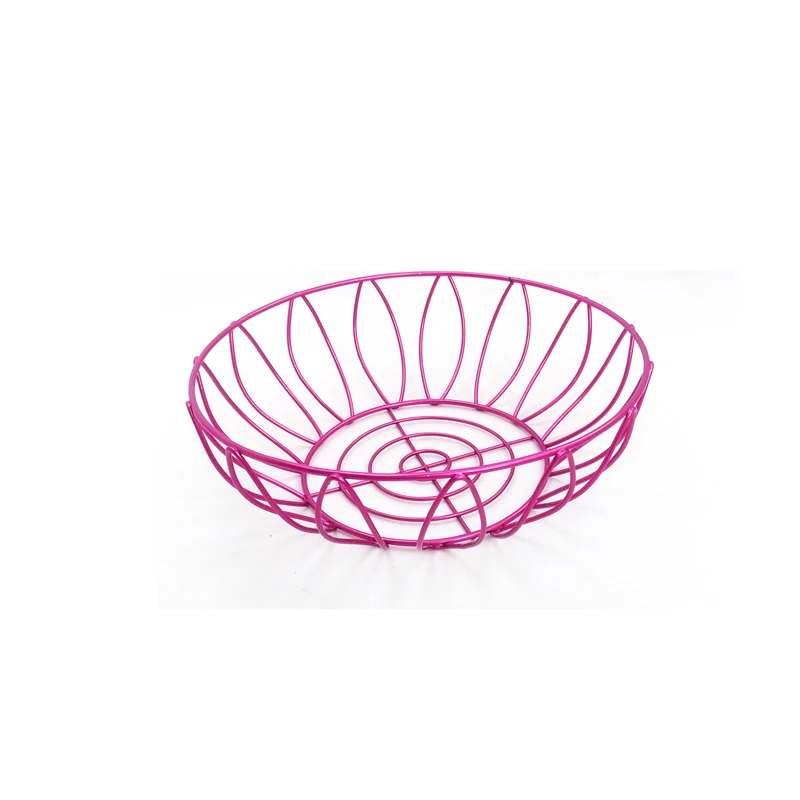 
High performance carbon steel powder coating vegetable fruit storage basket 3 layer kitchen trolley cart 