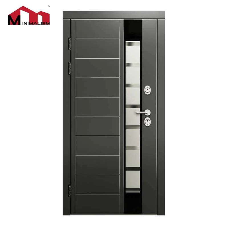 2022 Factory Price Bulletproof Front Main Entrance Steel Security Door