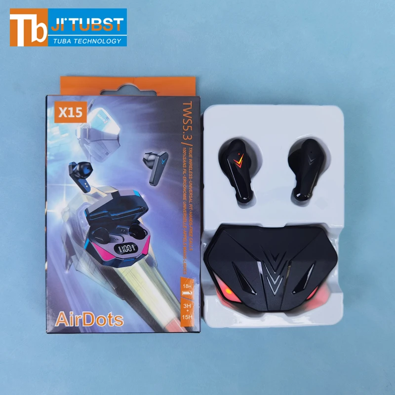 X15 Trending products 2022 new arrivals smart electronics Gaming Earphones & Headsets x15 ear buds Earphones