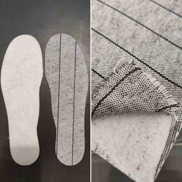 Non Woven Insole material cellulose insole board breathable strobel insole fabric