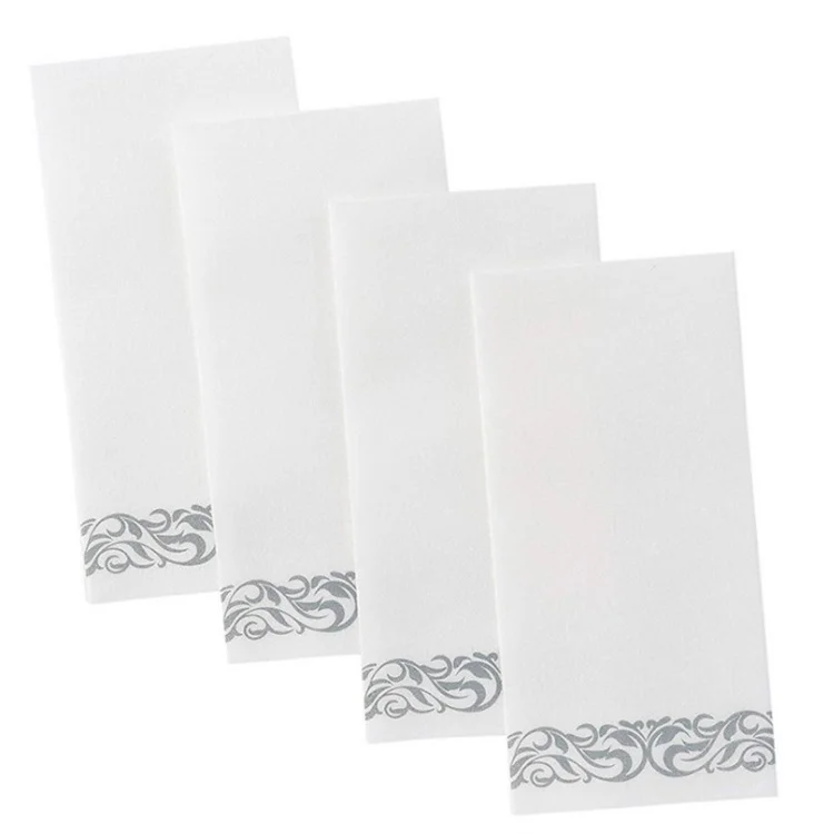 high quality soft Weddings Party Disposable Paper Hand Towel custom table paper napkin