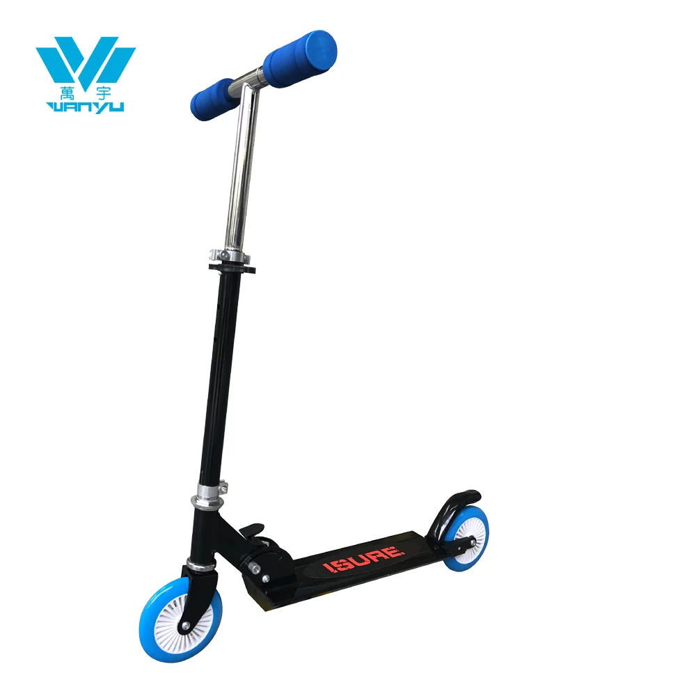 cheap price children toys 120 mm  wheel china fast foldable kick scooters