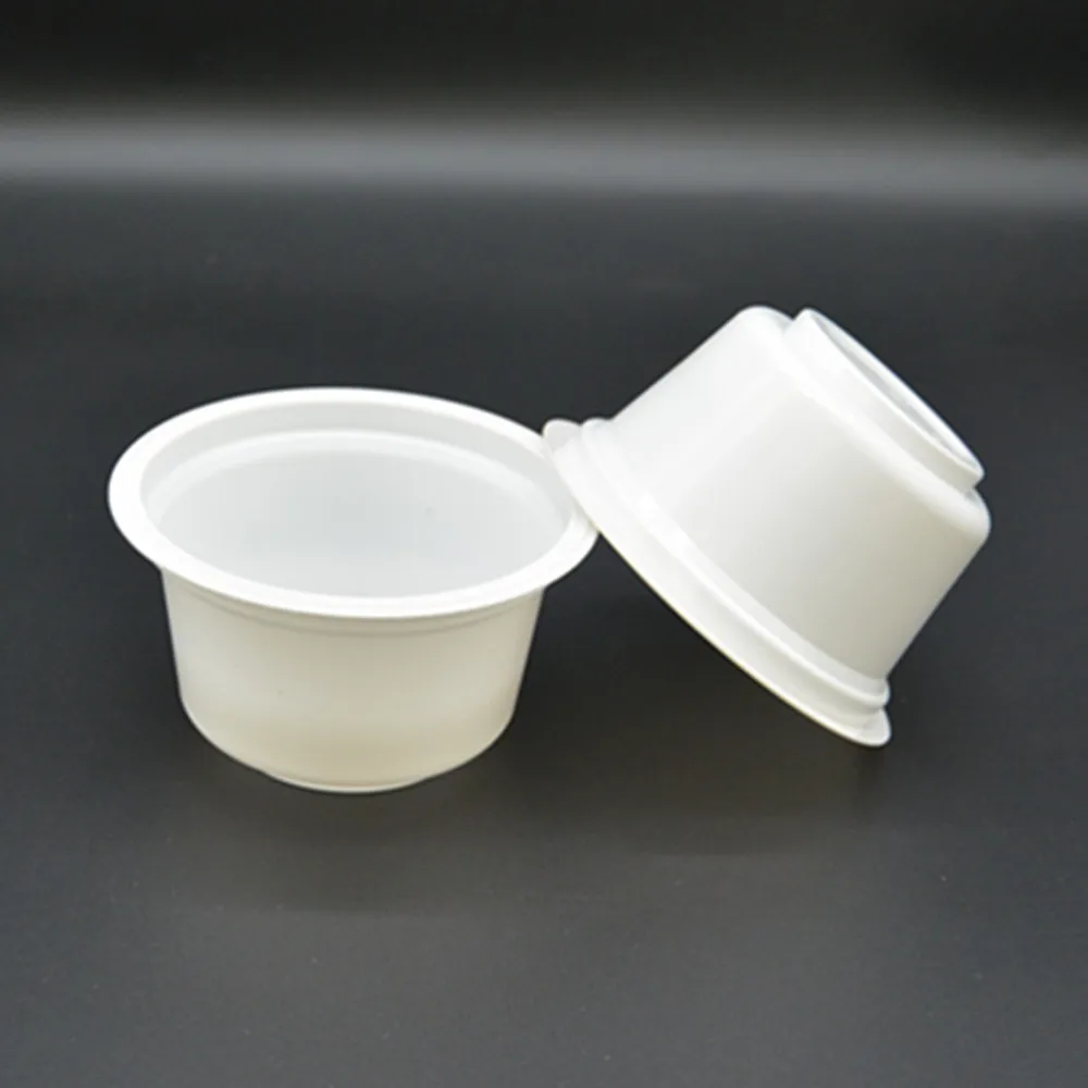 8 oz Disposable plastic food grade PP 230ml frozen yogurt cups with lids
