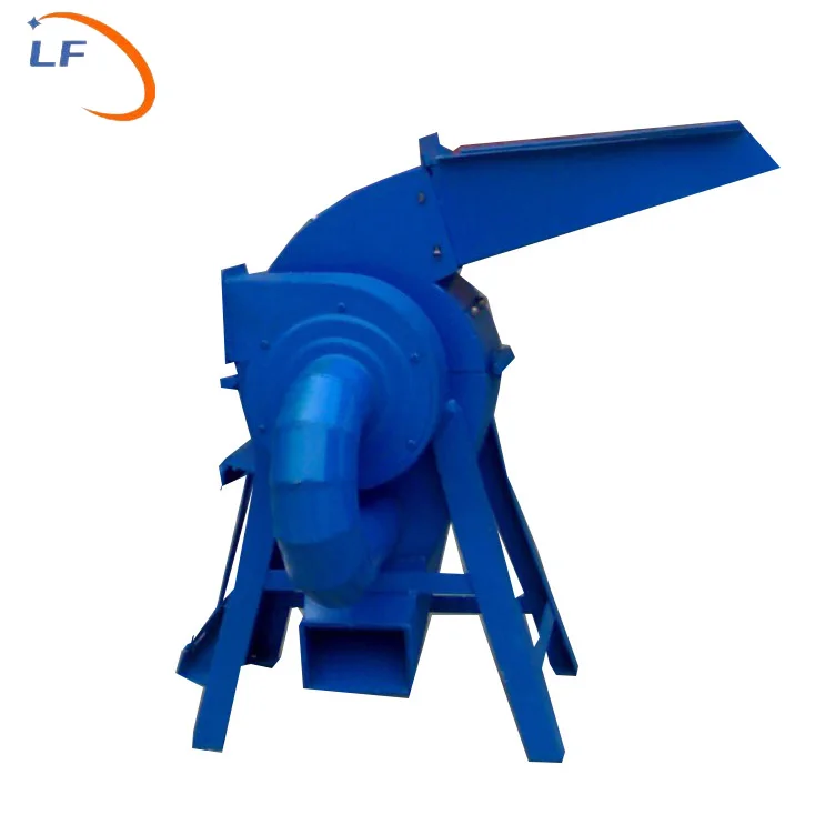 Large Custom Tree Branch Wooden Bio Corn Cob Walnut Shell Chipper Grinder Wood Shredder Crusher Machine With Blade Diesel Engine