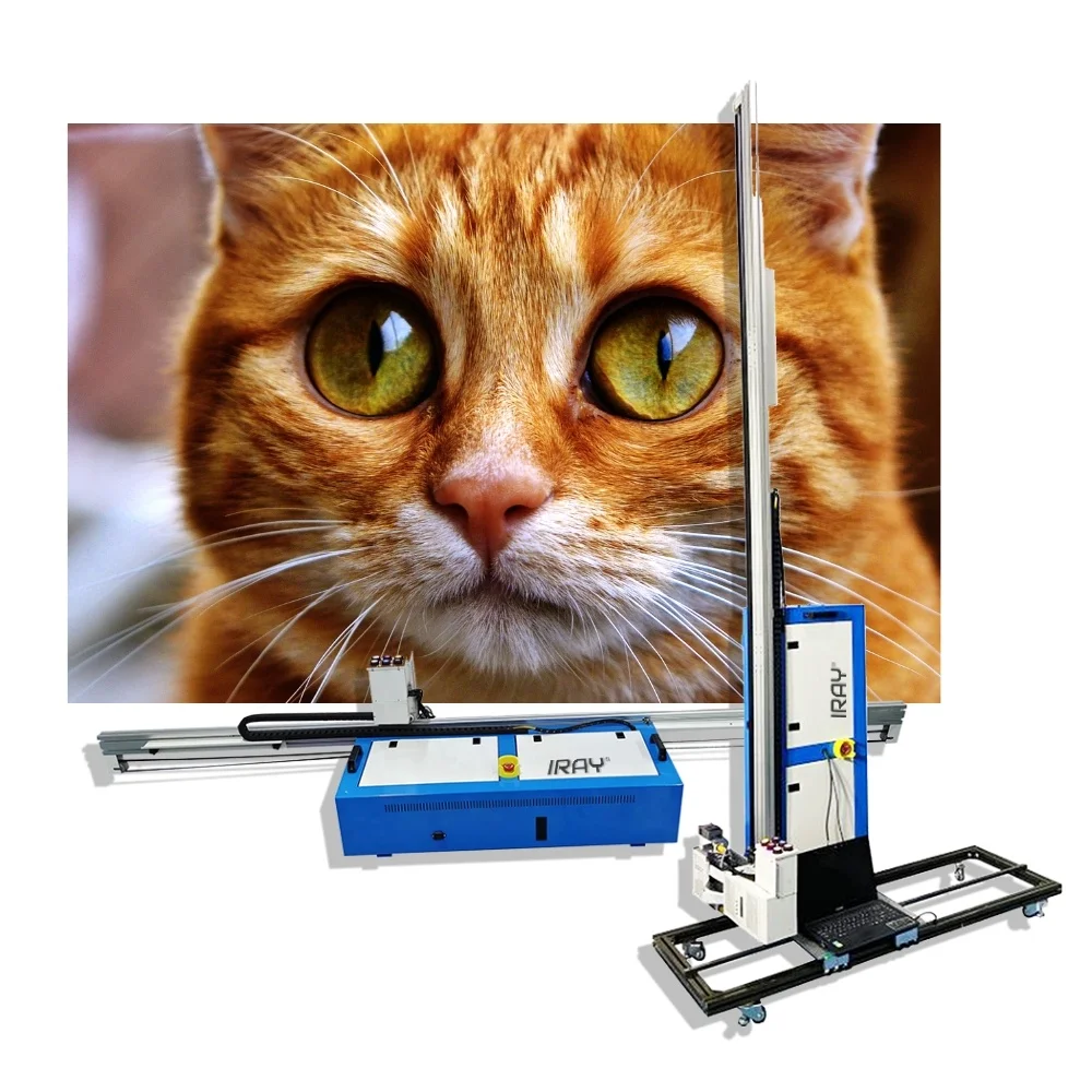 Wholesale price 3D UV AI ground inkjet printer car parking lot painting machine for glass surface