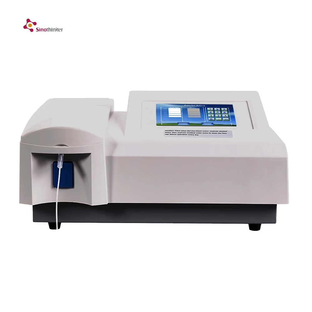 High Quality Portable Semi-auto Chemistry Analyzer Automatic Biochemistry Analysis for human Clinic Lab Equipment Test Machine