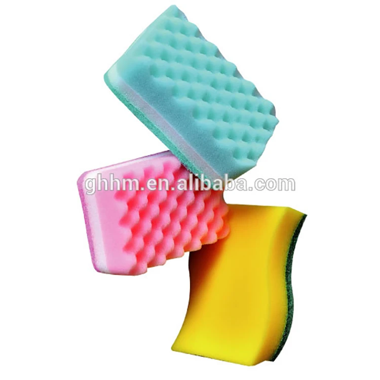 Cleaning kitchen bathroom cleaning bath sponge