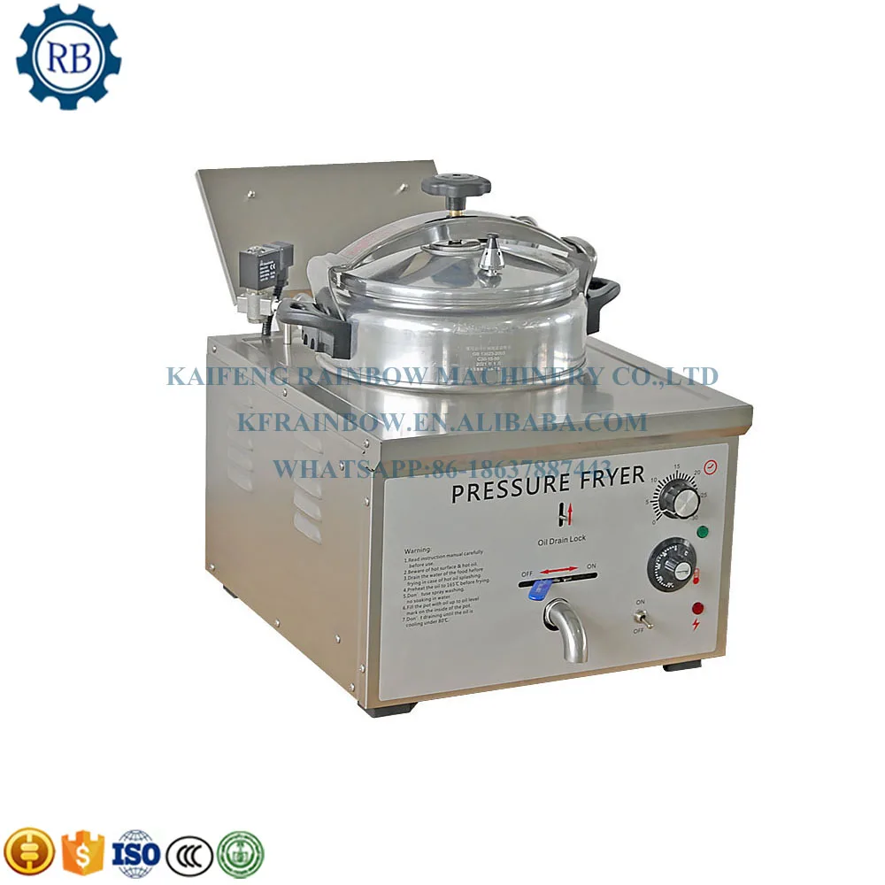 Broasted Chicken Frying Machine Commercial Fry Chicken Deep Fryer