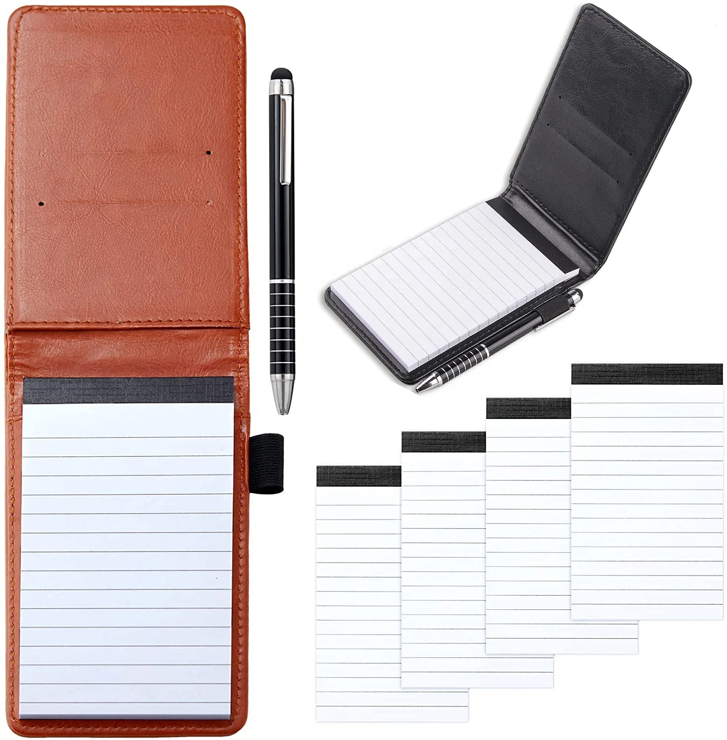 Новые товары блокнот для записей A7 из искусственной кожи Обложка Блокнот мини карман с заправкой блокнот