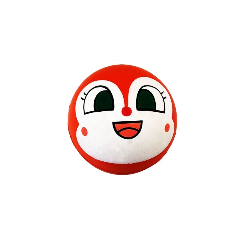 
Cheap custom PU foam free fanny smiley face squishy anti stress reliever balls for kids. 