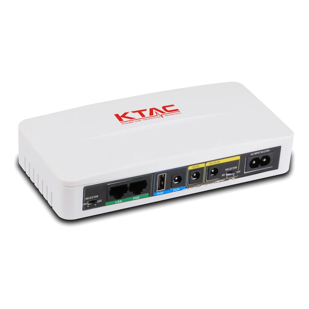 Wi-Fi маршрутизатор UPS литиевая батарея резервное питание dc 5v 12v 9v 15v 24v POE