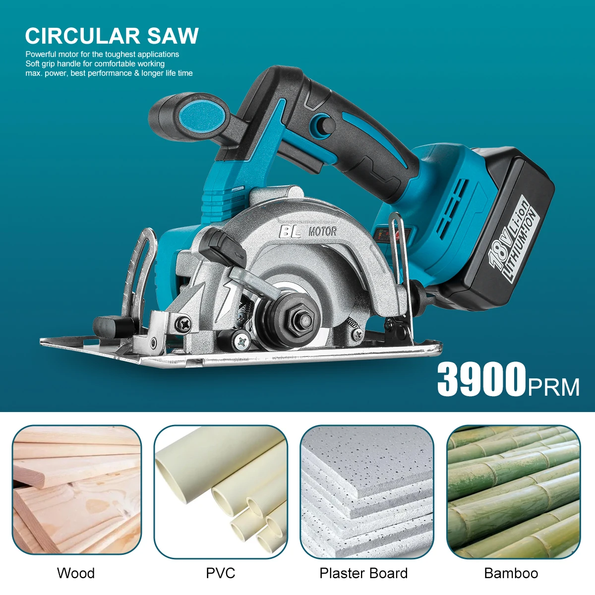 5 Inch Brushless Table Saws For Wood Cutting Electric Circular Power Saw Machine For Makita Cordless Circular Saw