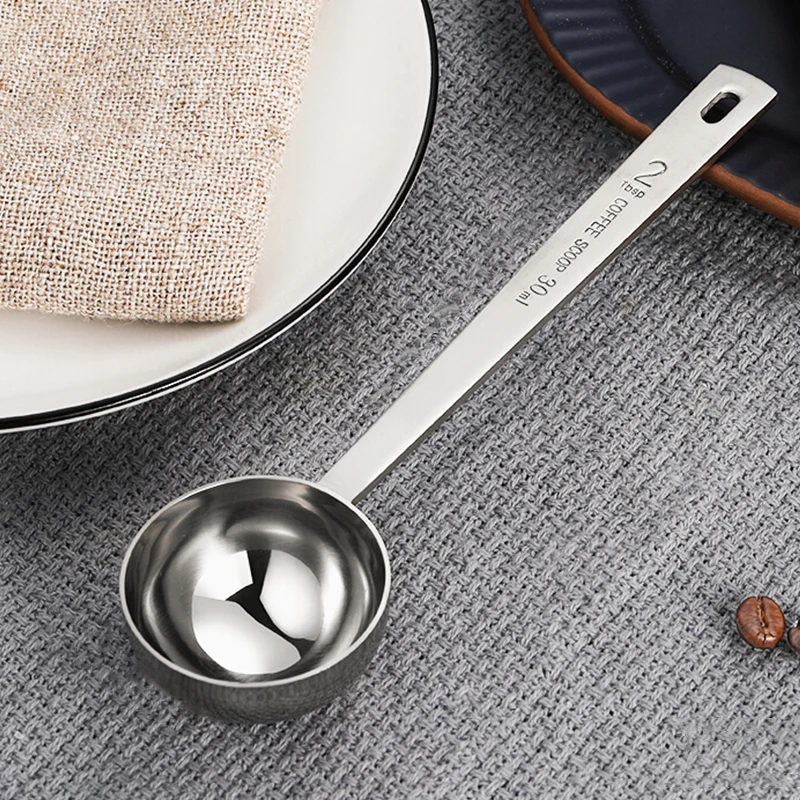 Kitchen measuring tools gold 15ml 30ml matcha coffee spoons set 304 18/10 stainless steel measuring spoon