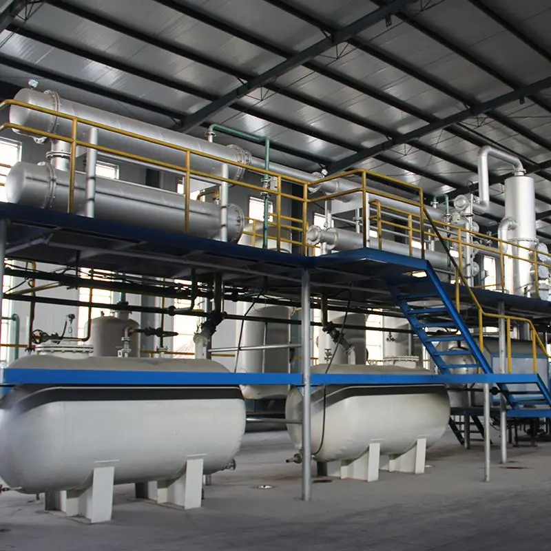 In Municipal Solid Plant Pyrolysis Waste Tyre Recycling Machine