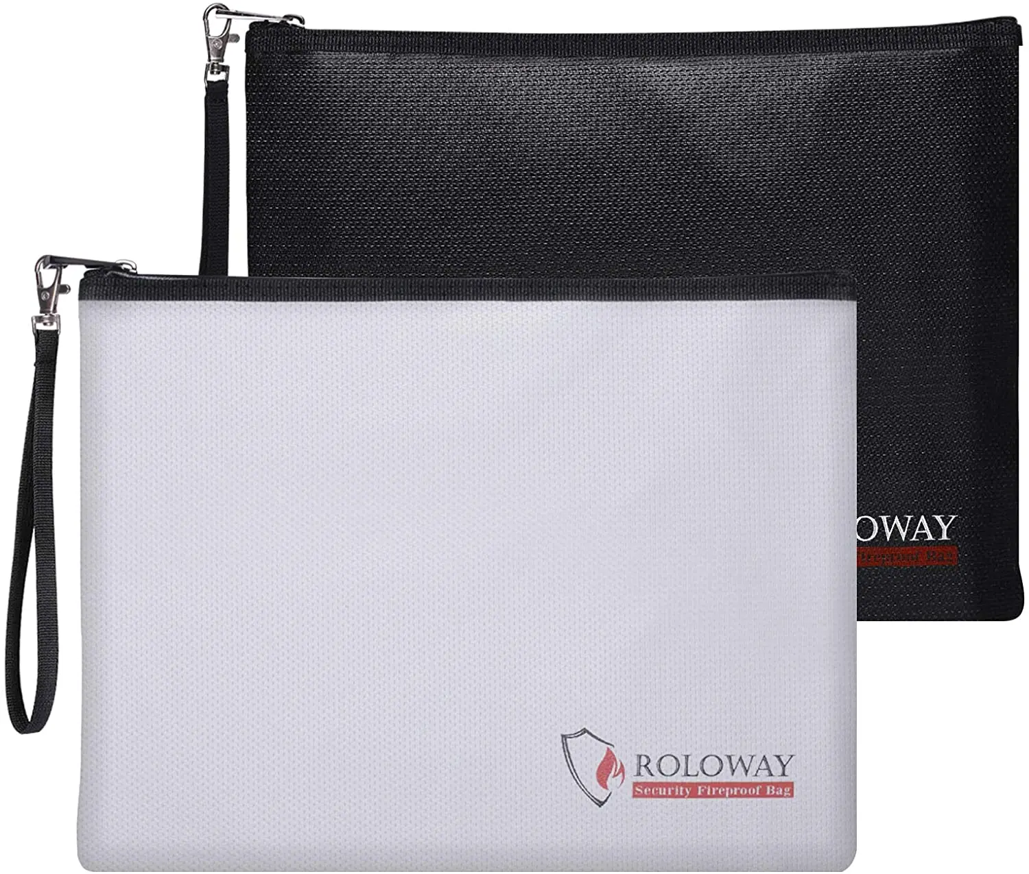 Custom Non- Itchy Coated Fire Water office Documents Pouch fireproof document bag