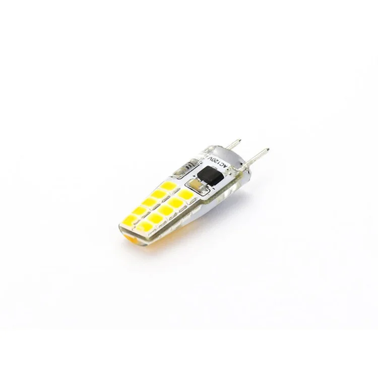 AC12V-24V светодиодная круглая лампа G4 1 8 Вт 2 5 5730 15/24 светодиодов теплый белый свет без мерцания
