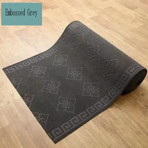 Custom Printed coconut Blank Door Entrance Floor Mats Outdoor PVC Anti-slip Velour Polypropylene Plastic Floor Mats coir doormat