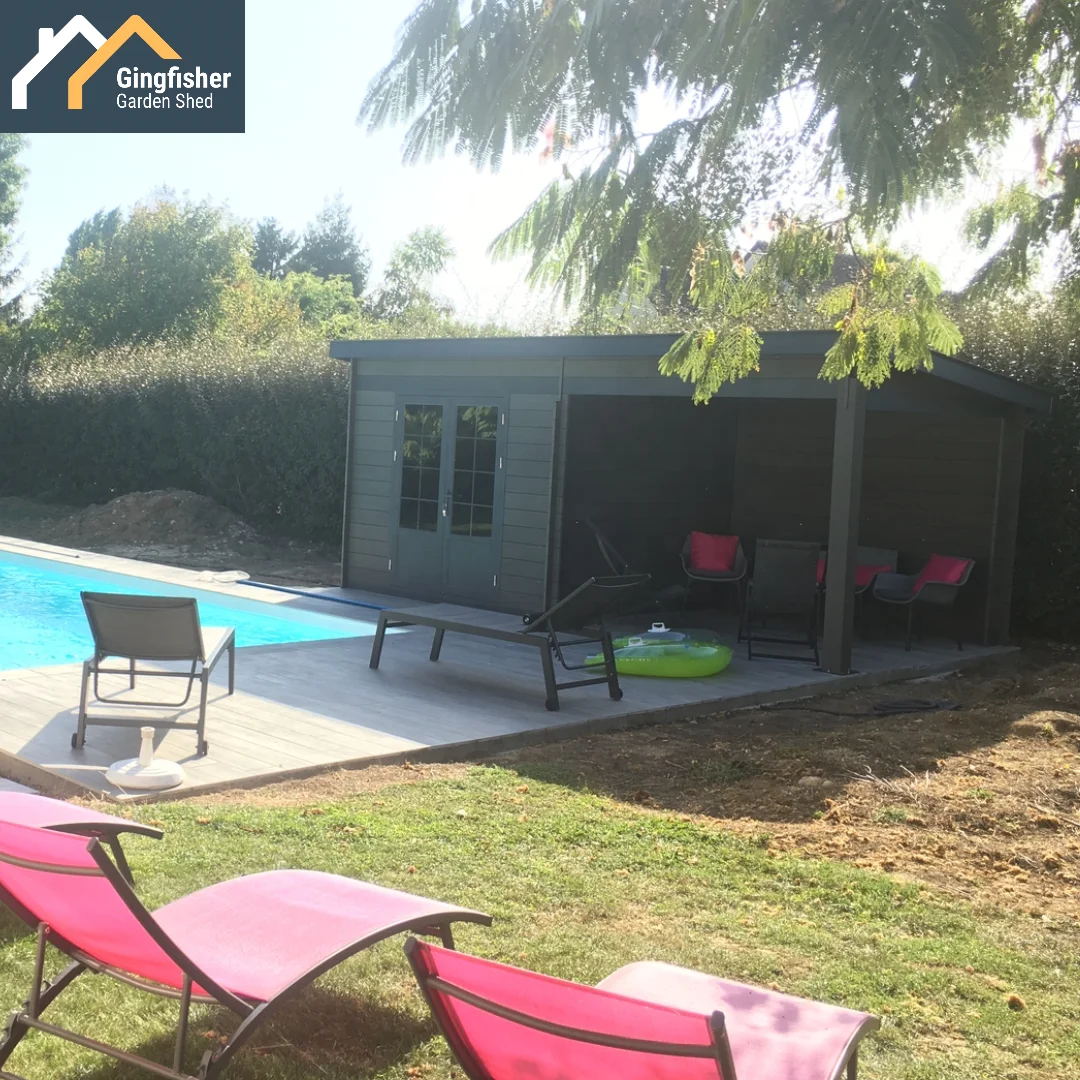 Large Garden Room Wood Plastic Composite Garden Sheds and Summer Houses Build Plan Ideas