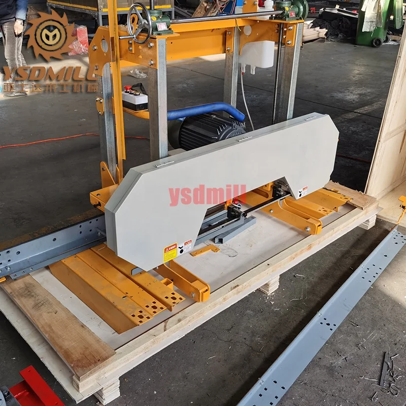 Portable band saw sawmill sawing machine wood machinery 2020
