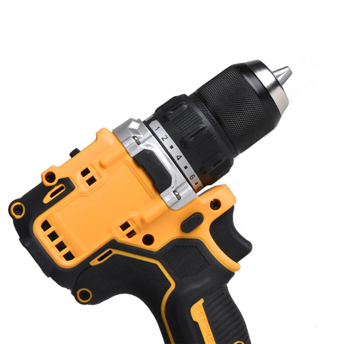 Wholesale 21V Brushless Screwdriver Battery Cordless Dual Speed Industrial Grade Power Drills