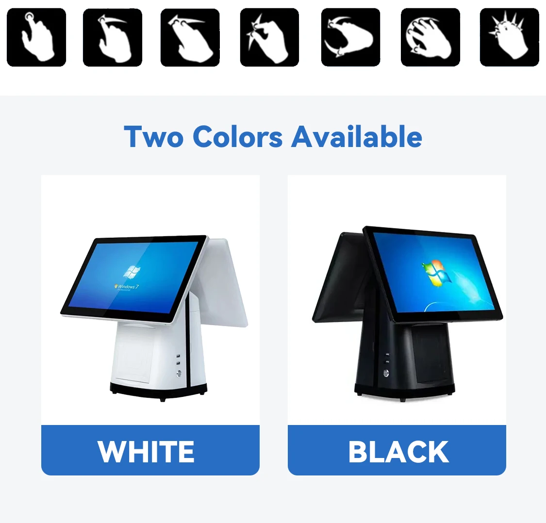 OEM Price Checker Windows Financial Equipment Touch Screen Point of Sales Systems Cash Rregister Machines For Store