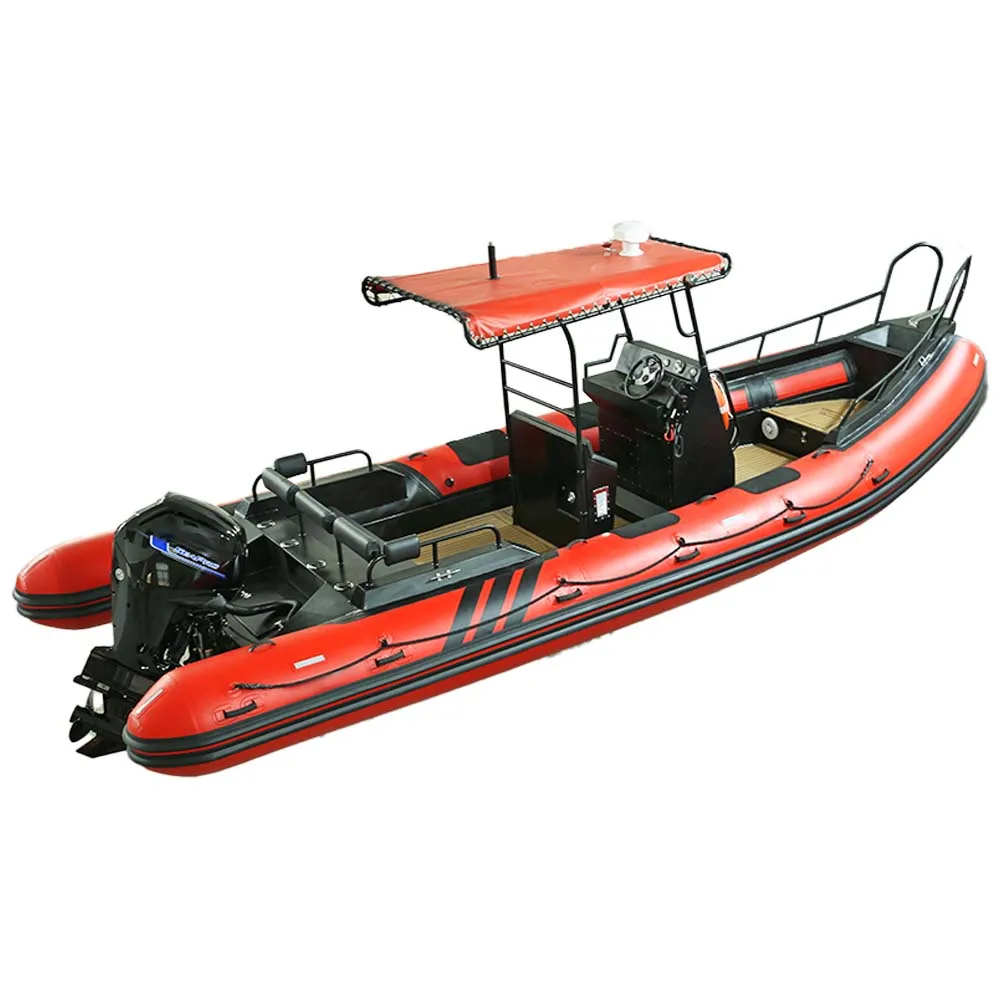 High Quality Floating Rafts Pontoon Inflatable Boat Fishing Electric Rigid Inflatable Boat China