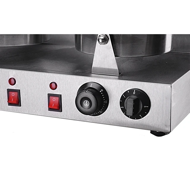
Industrial Kitchen Equipment Non-stick Sandwich Snack One Plate Electric Penis Mini Waffle Makers 