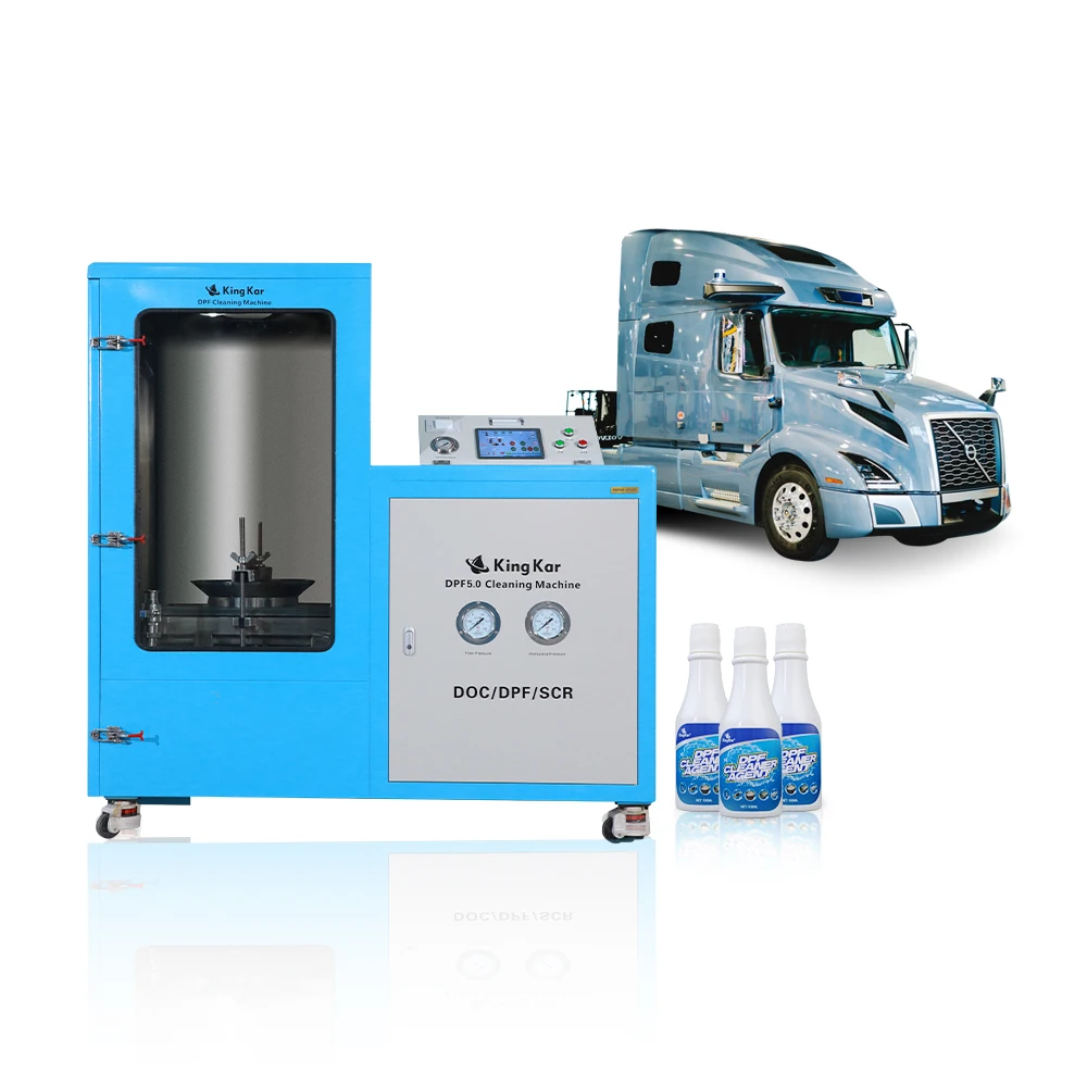 DPF-очиститель для тяжелых грузовиков