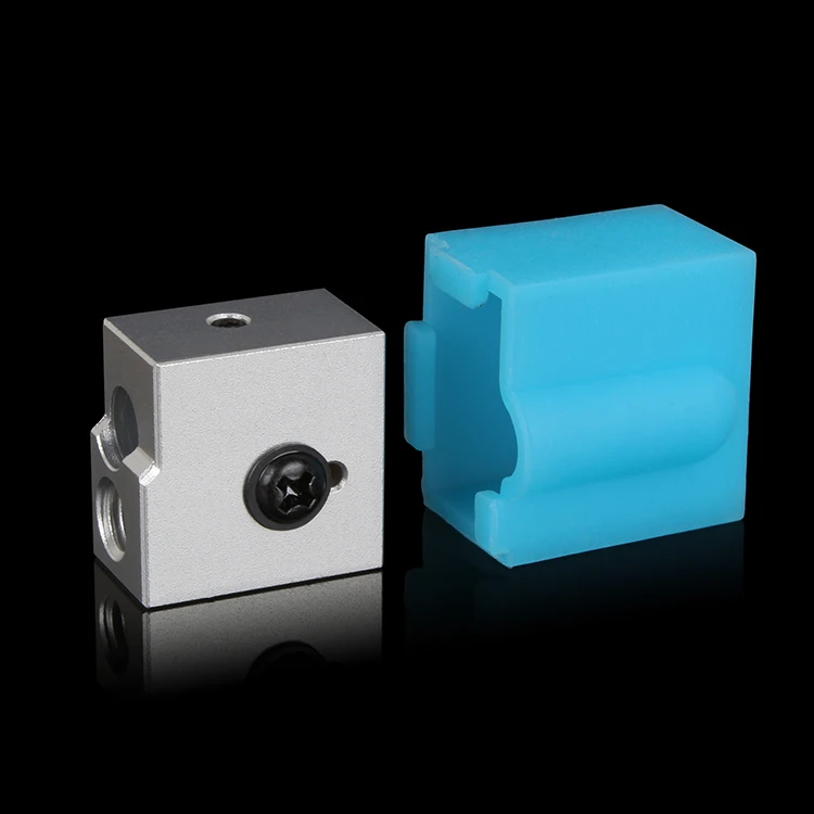 3DSWAY Upgrade Volcano Heating Block Silicone Socks Hotend nozzle Accessories Volcano V2 Heater Block for 3D Printer Parts