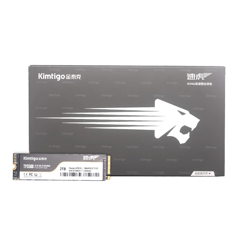 Kimtigo Высокое стабильное качество M.2 NVMe 2280 Твердотельный накопитель SSD 256 ГБ 512 1 ТБ 2 ТБ ssd m2 для настольного компьютера