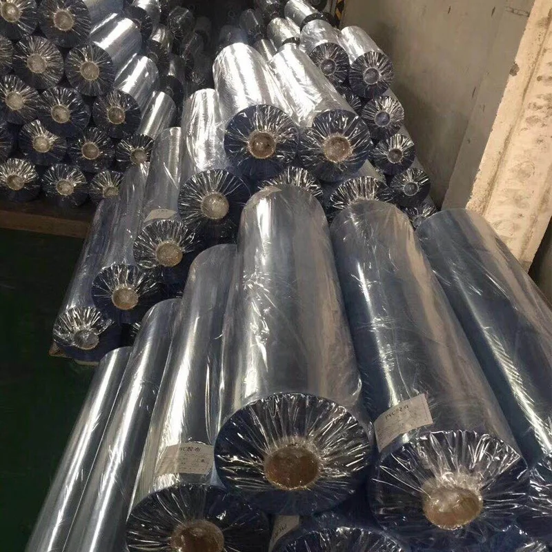 Transparent PVC Sheet 0.05-0.20 Flexible Plastic Vinyl Film Roll Normal Clear Thin Sheeting at Wholesale Price