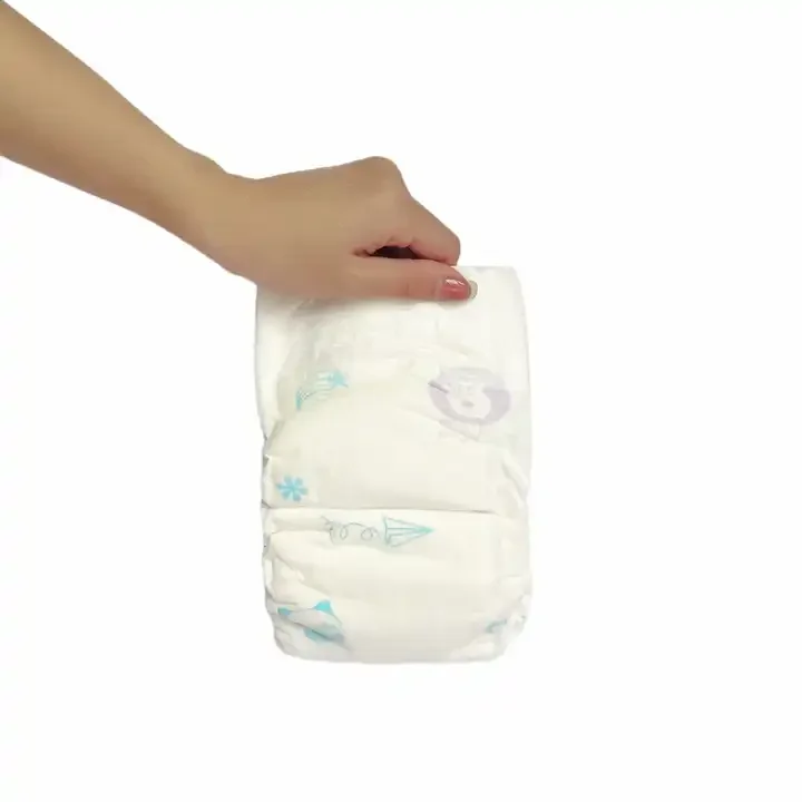 2024 Wholesale Disposable Diapers Cheapest Baby Nappy Manufacturer Customized Brand Baby Diaper Overnight ODM Cotton Printed