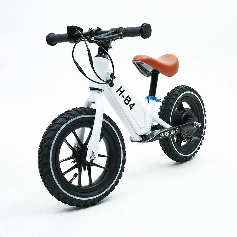 Kids Balance Bike 12 Inch Scooter Bike 150w24v Lithium Battery Mini Electric Electric Dirt Bike for Kids