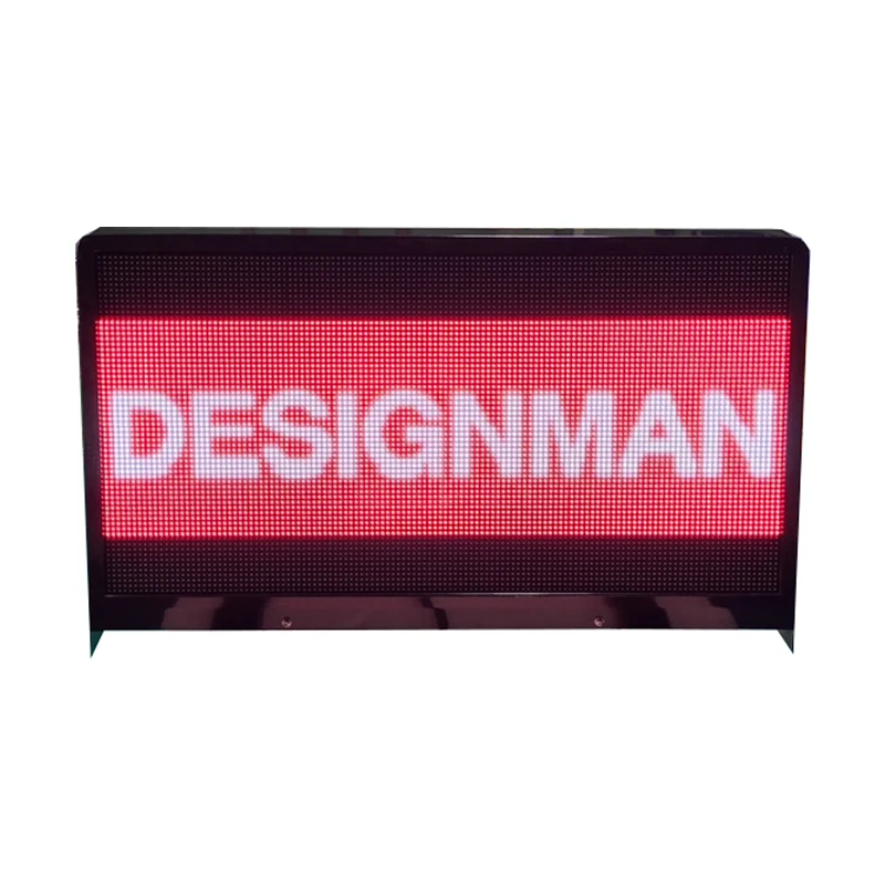 LEDbow P5 Taxi top LED display black color