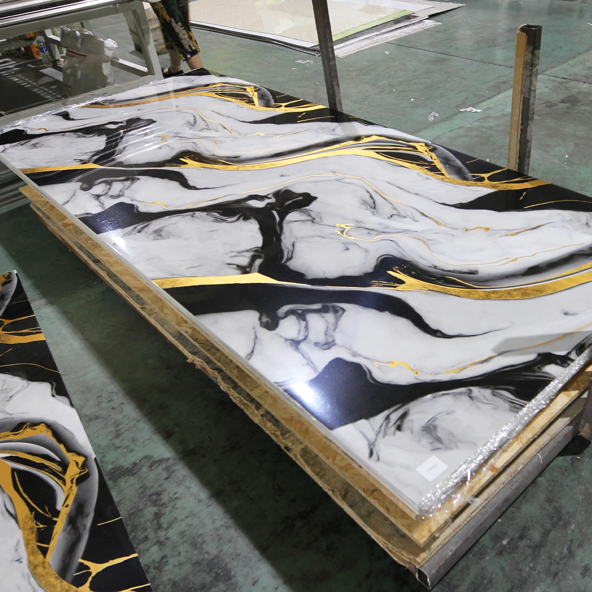 Foju wholesale pvc marble board uv marble sheet wall panel pvc marble sheet for wall decoration