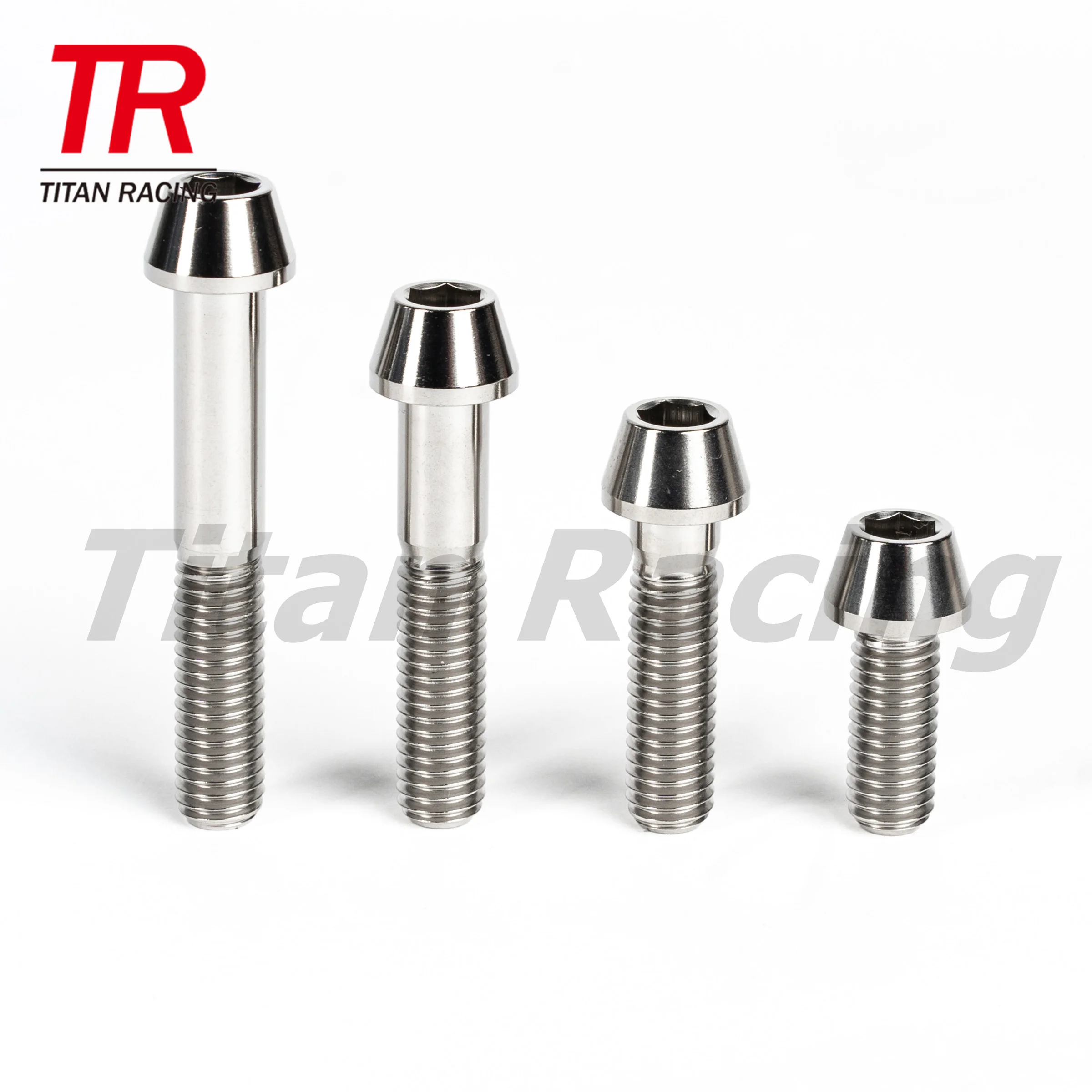 Gr5 Titanium M6 Taper Head Bolt din 912 fasteners