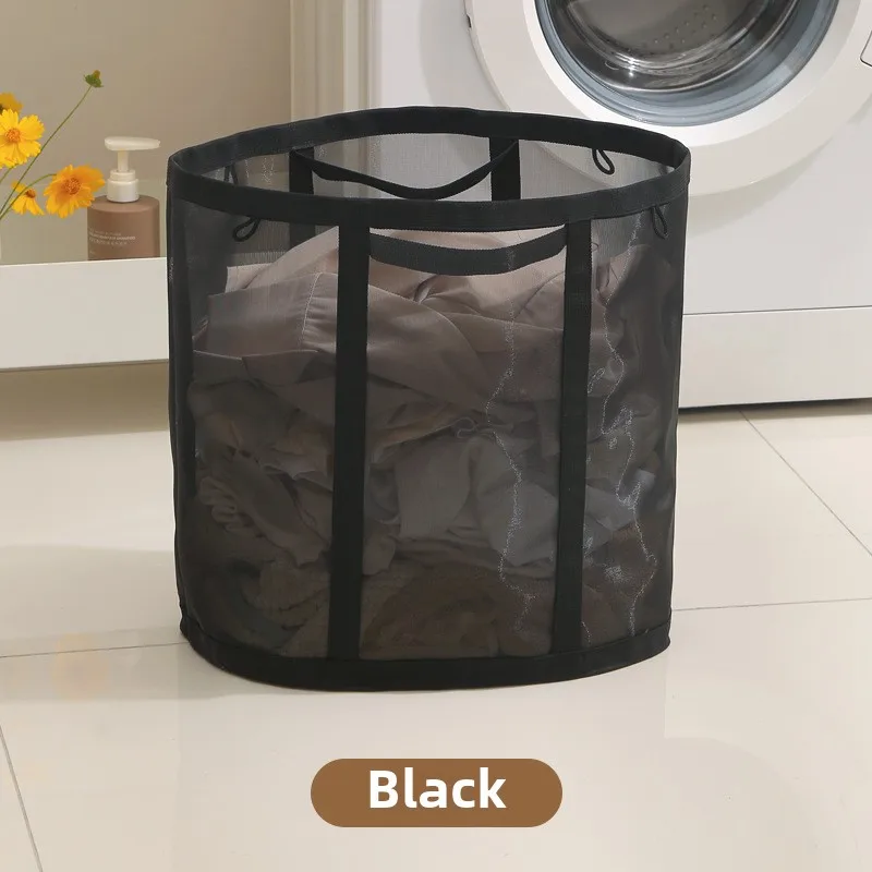 Foldable PP Material Dirty Clothes and Intimates Storage Basket for Bathroom and Clothes Closet